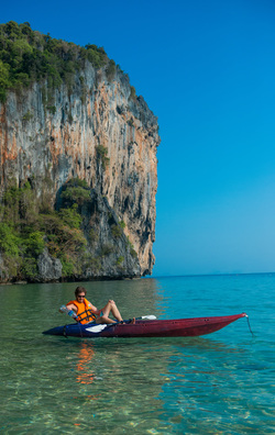 Kayak sampling in Thailand for ASC
