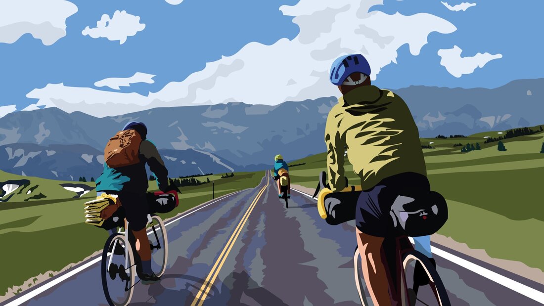 Volunteer Spotlight: Conor O’Brian Cycling Art